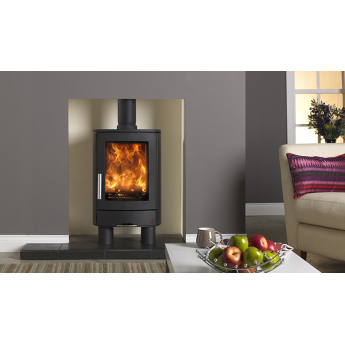 ACR NEO-3F 3-Sided Cylindrical Wood Stove on Short Legs