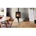 ACR Osprey eVe Sleek Wood Burning Stove on Pedestal