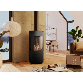 DRU Convexo Modern Cylindrical Gas Stove with Smart Control