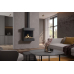 DRU Diablo Floating 3-Sided Wall-Hung Gas Stove with Remote Control