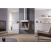 DRU Diablo Floating 3-Sided Wall-Hung Gas Stove with Remote Control