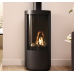 DRU Circo Modern Cylindrical Gas Stove with Remote Control