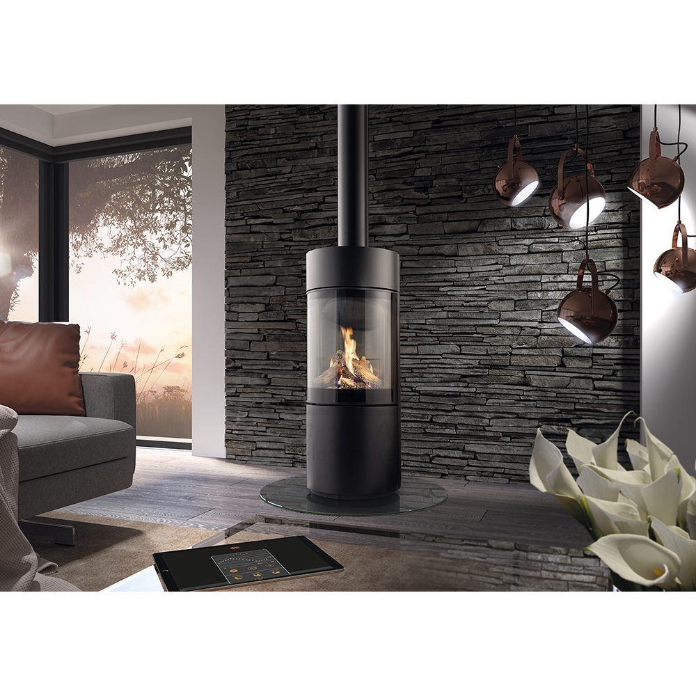 DRU Passo Modern Cylindrical Gas Stove with Smart Control