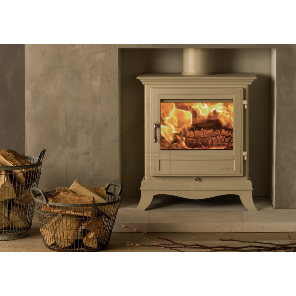 [SALE] Chesneys Beaumont 5WS Elegant Wood Burning Stove - Parchment