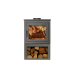 Chesneys Shoreditch LS 5WS MK3 Wood Stove on Log Store