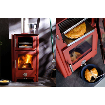 Chilli Penguin "Fat Penguin" 'Tall Order' Multifuel Oven Stove