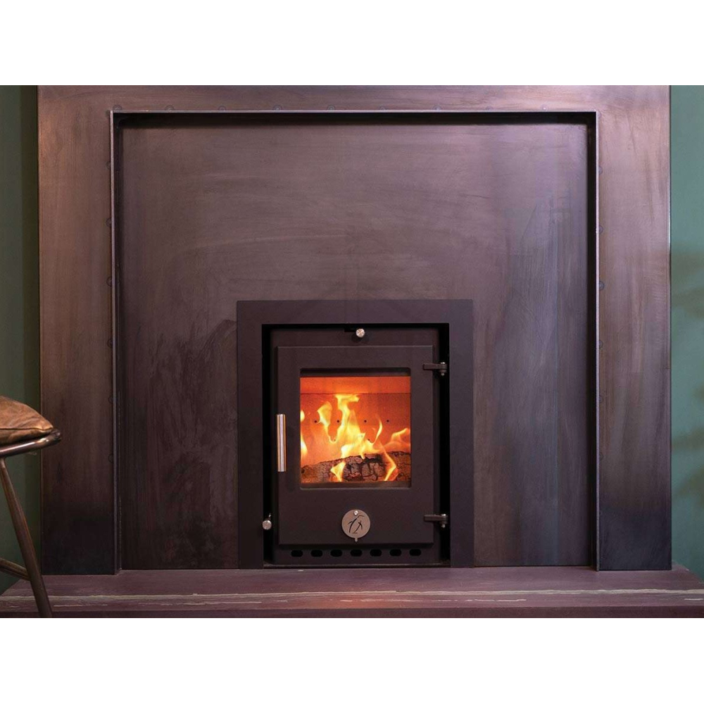Chilli Penguin "Fin" Inset Wood Burning Stove