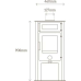 Chilli Penguin "High & Mighty" Eco Multifuel Oven Stove