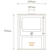 Chilli Penguin "Idris" Wood Burning Convector Stove