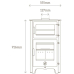 Chilli Penguin "Popty Stout" Convector Wood Burning Stove