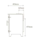 Chilli Penguin "Stock Cube" Eco Wood Burning Stove