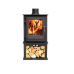 Clock Blithfield 5 Compact Multifuel Stove with Log Store