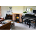 Clock Blithfield DS Double-Sided Multifuel Stove