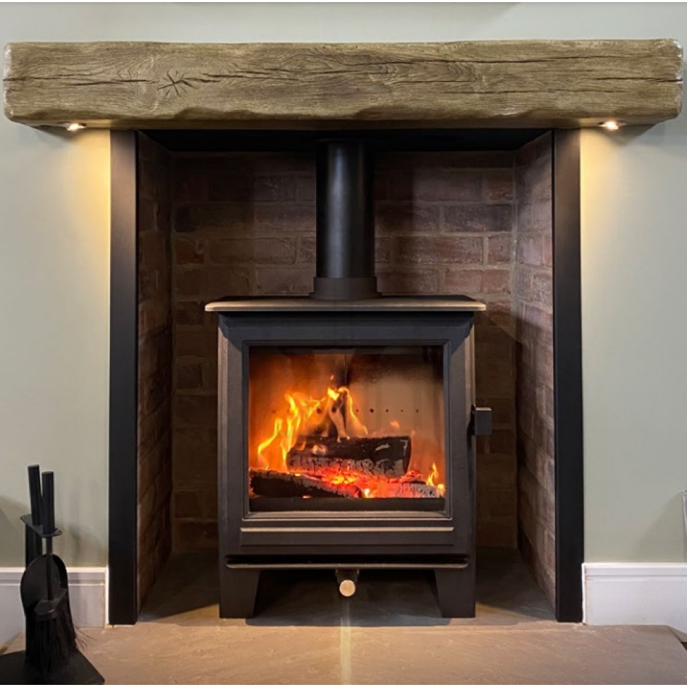 Clock Sudbury Wood Burning Stove