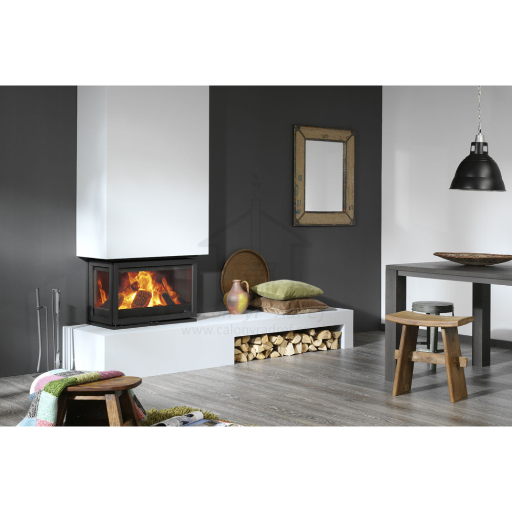 Dik Geurts Instyle Triple 660 Low 3-Sided Inset Stove