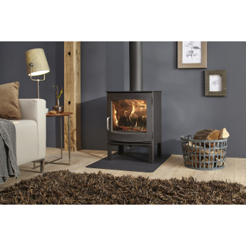 Dik Geurts Ivar 5 High Freestanding Wood & Multifuel Stove