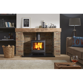 Dik Geurts Ivar 8 Low Freestanding Wood & Multifuel Stove