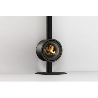 Dik Geurts Odin Front Wall Mounted Wood Stove