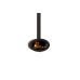Dik Geurts Oval Front Wall-Mounted Wood Stove