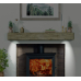 Non-Combustible Character Finish Mantel Beam with Downlights