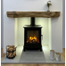 Non-Combustible Vintage Style Large Mantel Beam