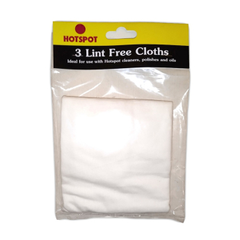 Lint-Free Cleaning & Polishing Cloths - Pack of 3