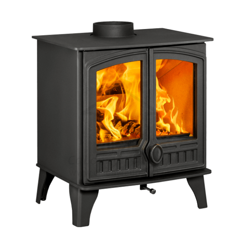Hunter Herald 5 Eco Double-Door Wood Burning Stove