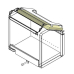 Hunter Allure 4 Replacement Top Baffle Brick