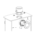 Hunter Stoves Replacement 5" Flue Gasket