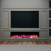 Iconic 1250 Wide Electric Wood Fire Effect Inset Stove