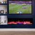 Iconic 1600 Extra Wide Electric Wood Fire Effect Inset Stove