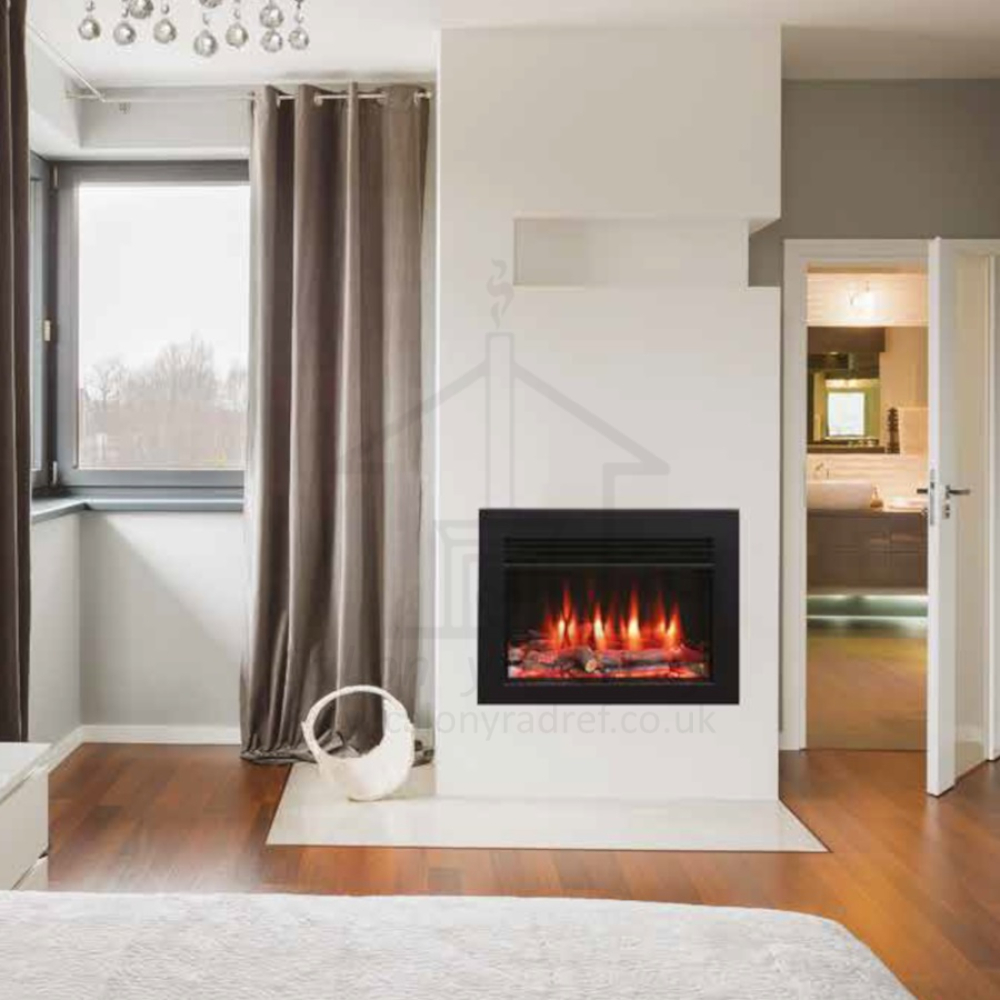 Iconic 530 Electric Wood Fire Effect Inset Stove