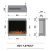 iLektro 950 MK3 Aspect Electric Inset Fire