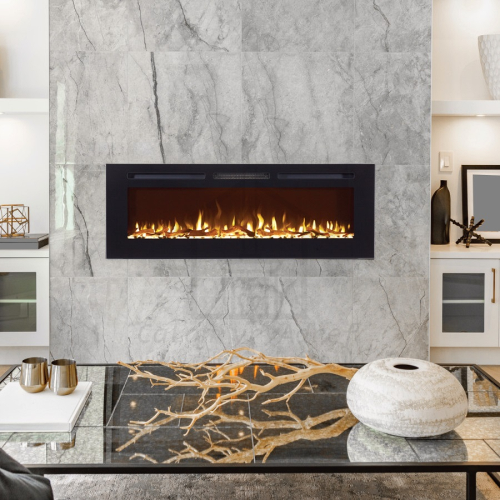 iLektro IS50 Slimline Electric Inset/Wall-Hung Landscape Fire