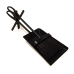 2 Piece All-Black Fireside Tool Set