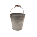Metal Kindling Buckets with Wooden Handles
