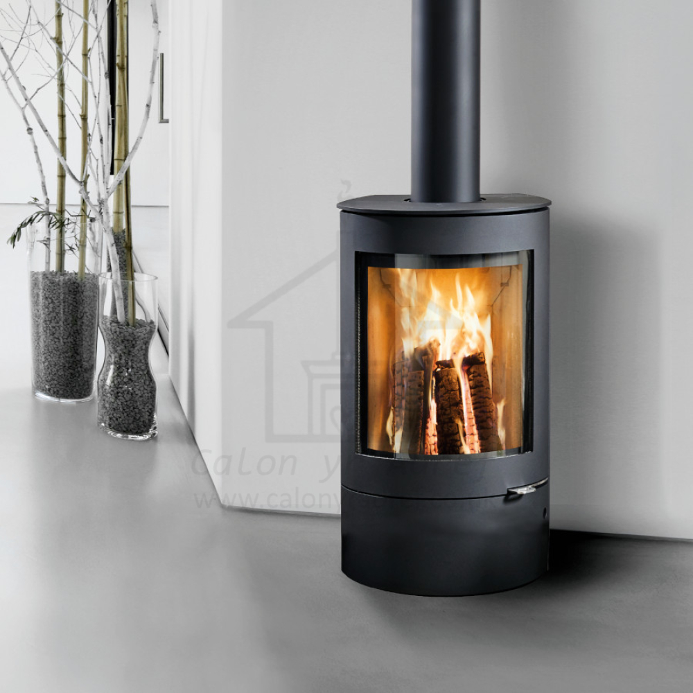 Westfire Uniq 26 Compact Cylindrical Ecodesign Wood Stove